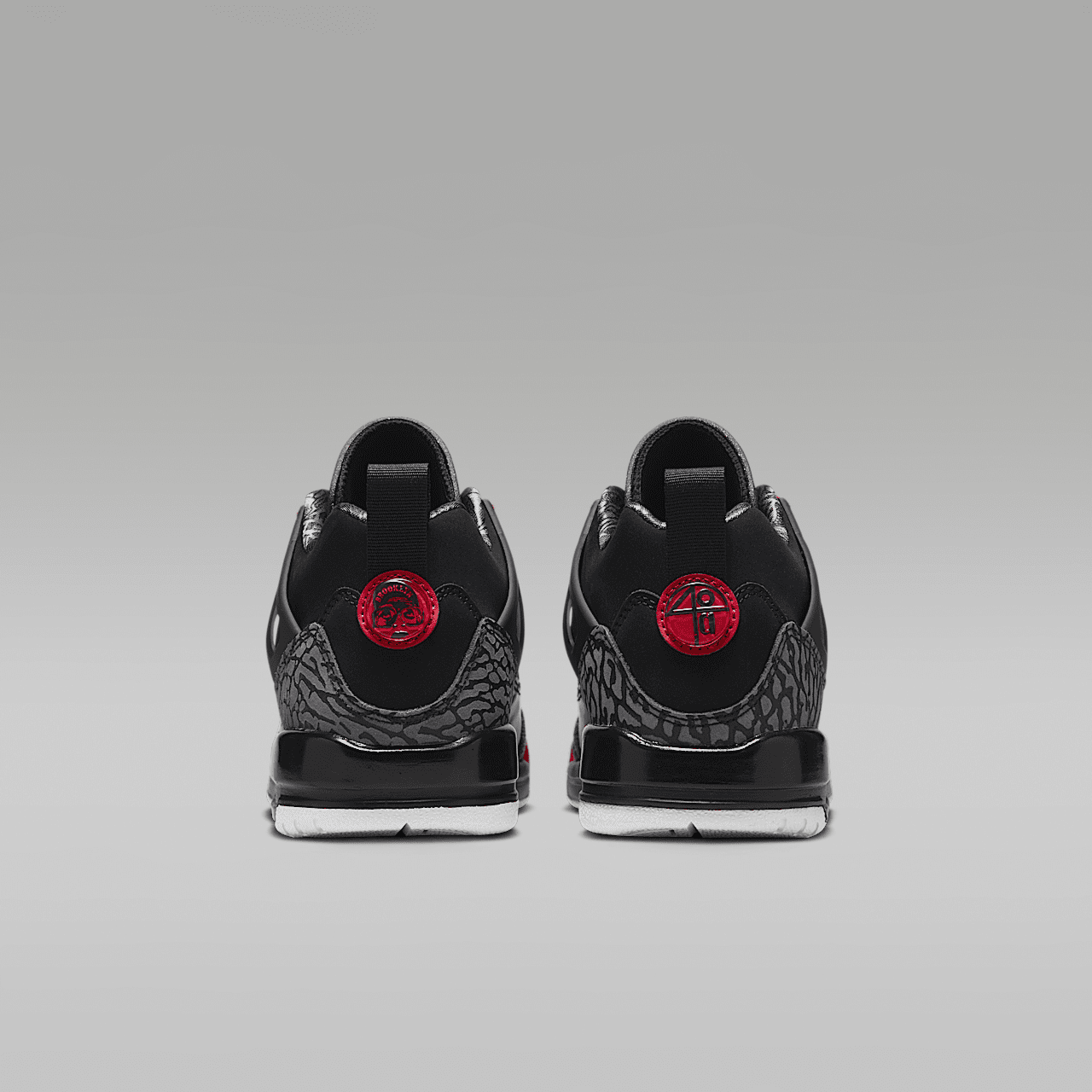 Nike Jordan Spizike Low sneaker Zwart/Classic Green/Wit/Varsity Red