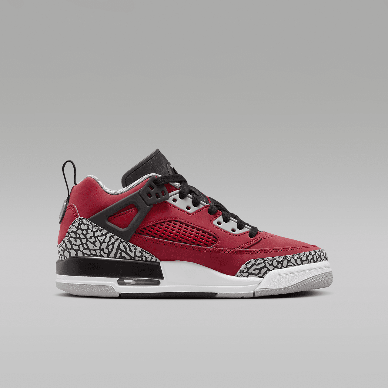 Nike Jordan Spizike Low sneaker Gym Red/Wolf Grey/Cool Grey/Zwart