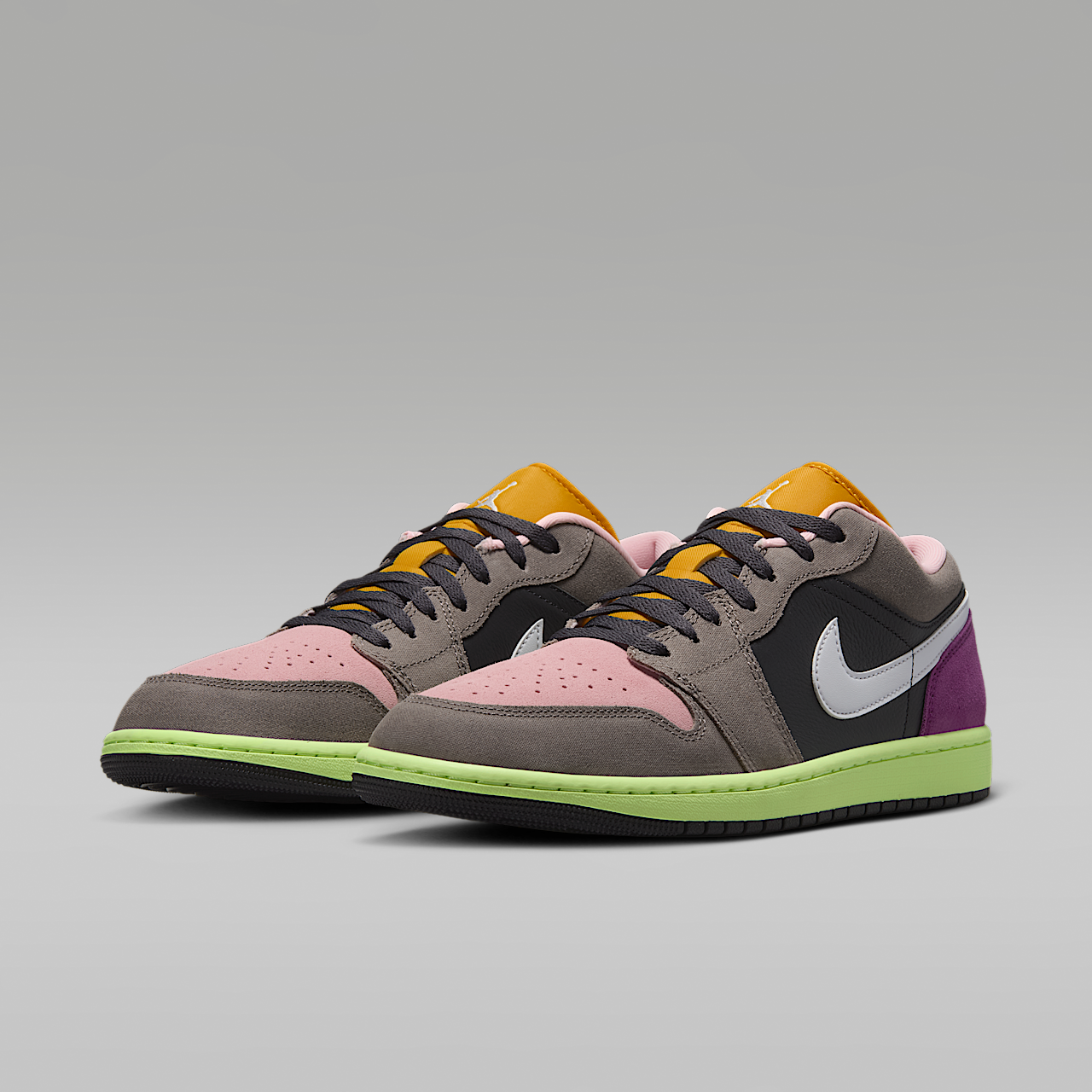 Nike Air Jordan sneaker Oil Grey/Cave Stone/Arctic Punch/Wit