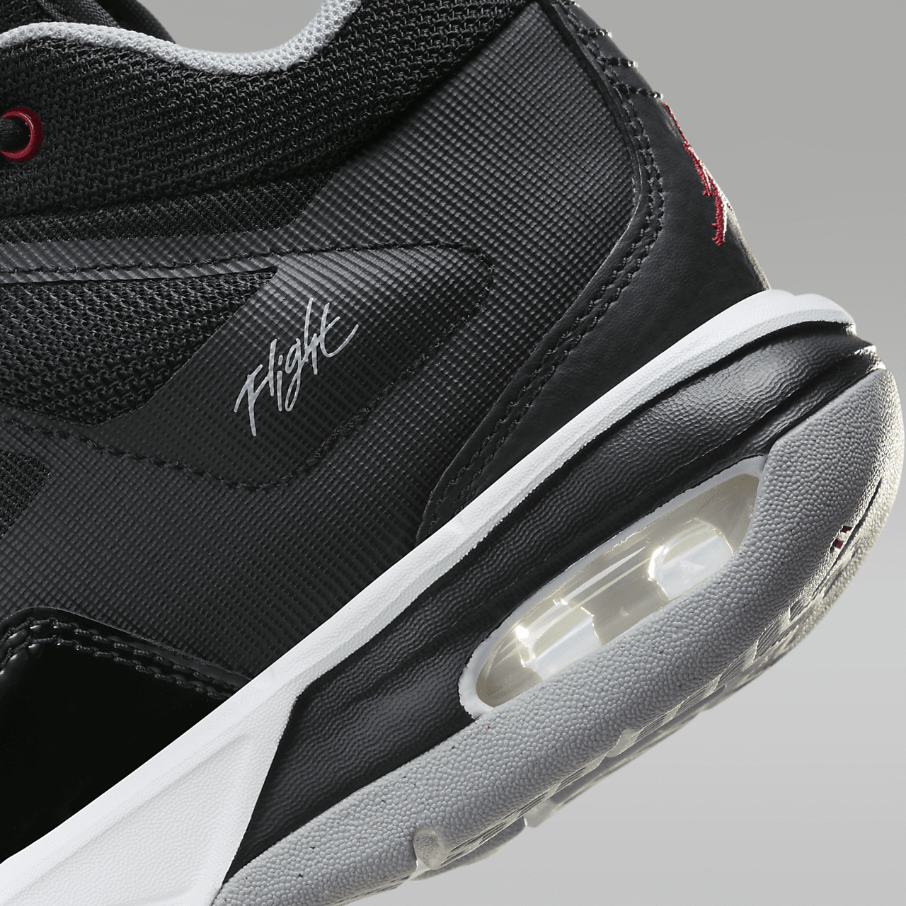 Nike  sneaker Zwart/Wit/Wolf Grey/Varsity Red