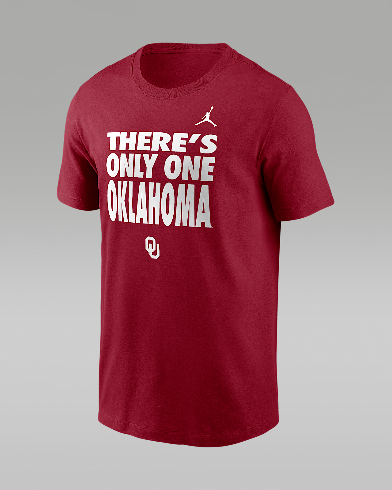 Мужская футболка Oklahoma Sideline Slogan Jordan Brand Dri-FIT College Long-Sleeve