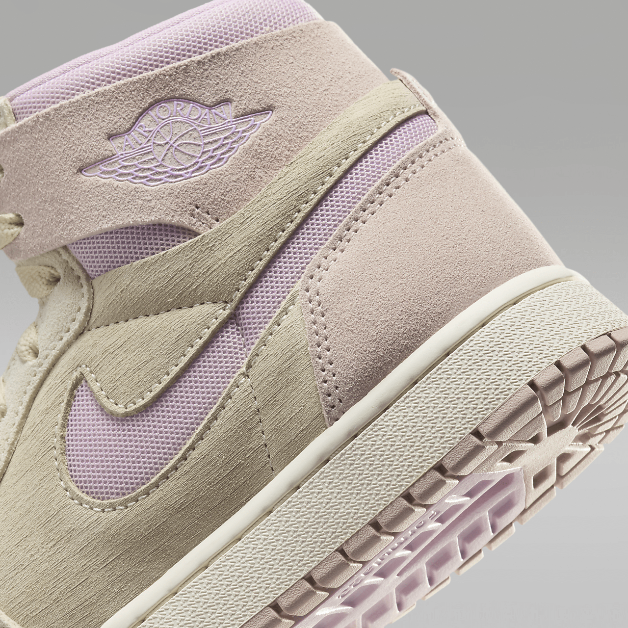 Nike Air Jordan 1 Zoom sneaker Muslin/Particle Beige/Sail/Plum Chalk