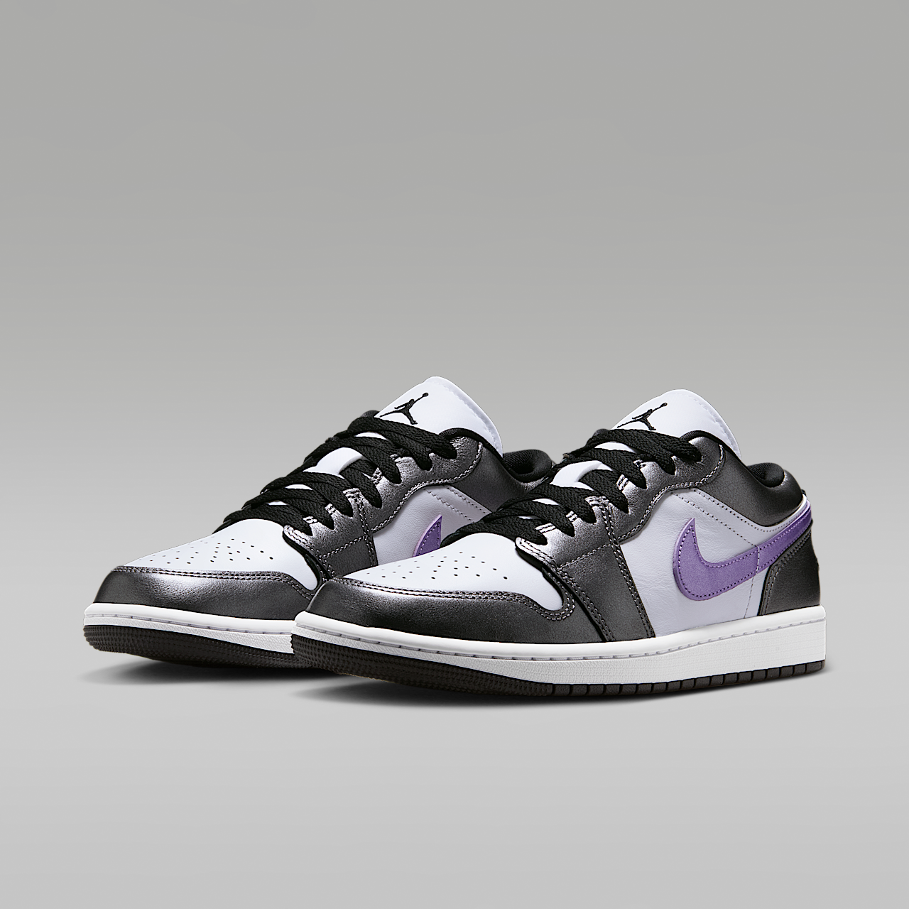 Nike Air Jordan sneaker Wit/Zwart/Grape Ice