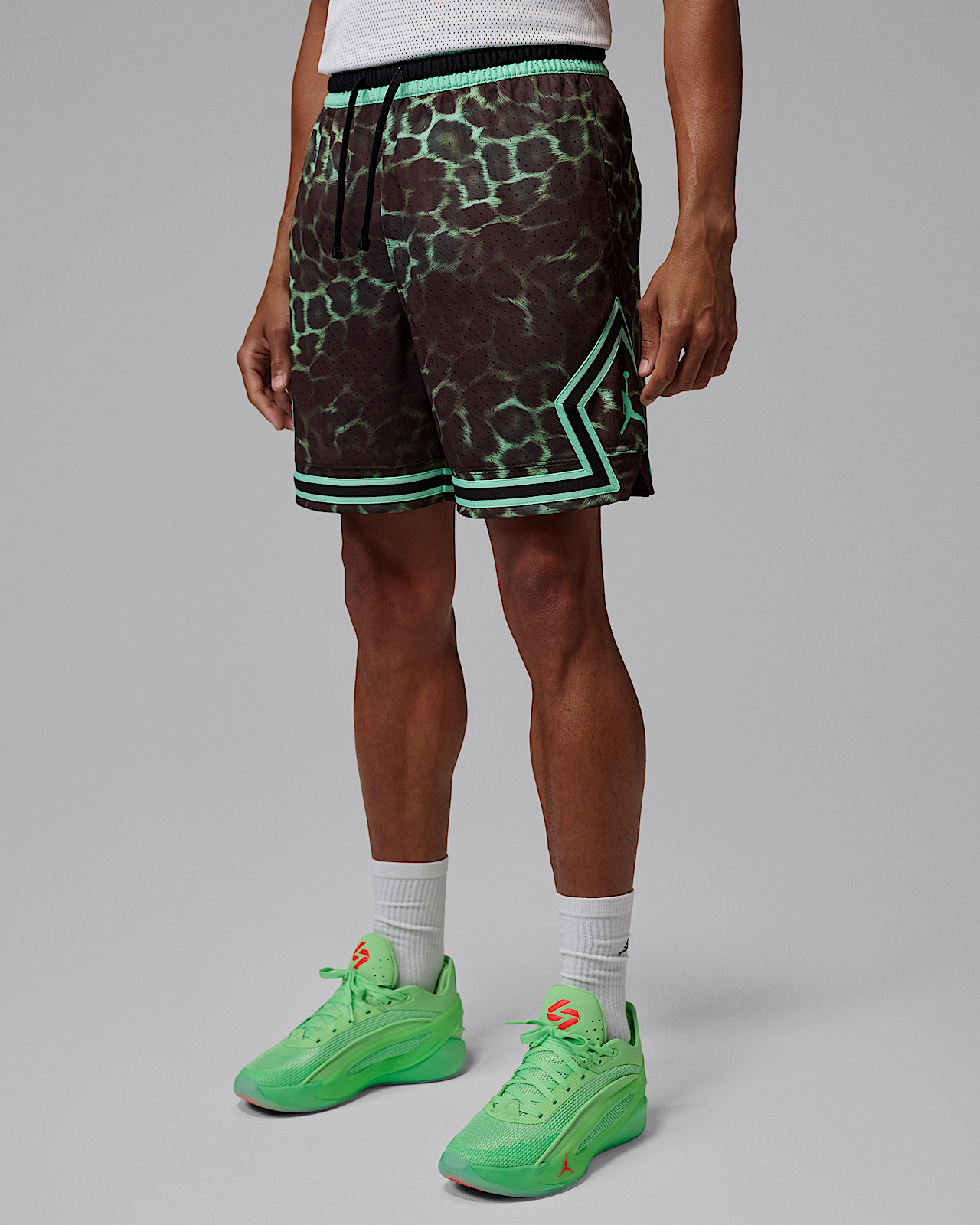 Мужские шорты Jordan Sport Dri-FIT Printed Diamond Shorts