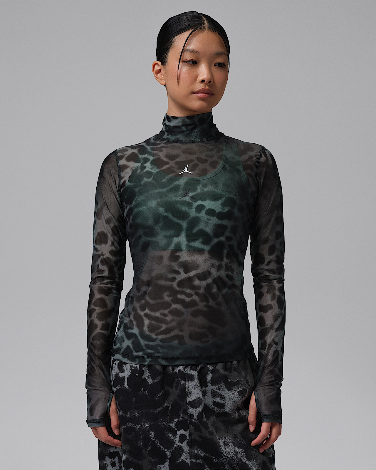 Женские  Jordan Flight Long-Sleeve Mesh Top