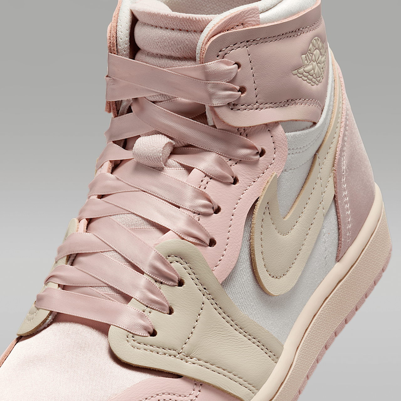 Nike Air Jordan 1 High sneaker Pink Oxford/Atmosphere/Phantom/Legend Light Brown