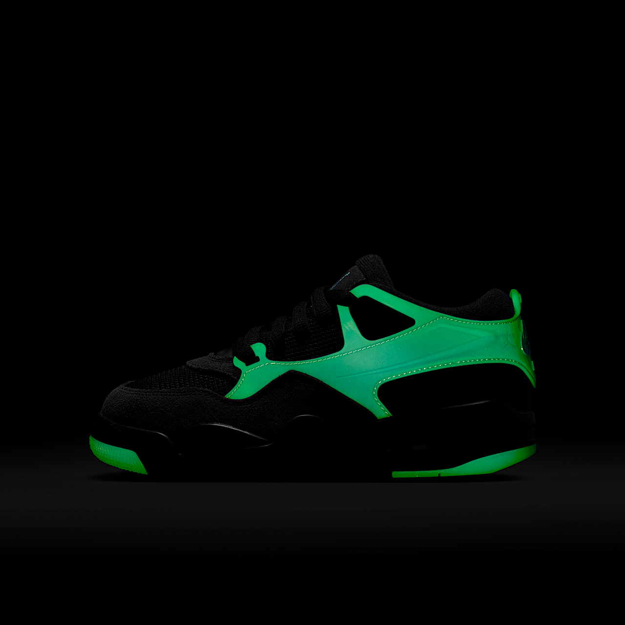 Nike Air Jordan 4 RM sneaker Zwart/Anthracite/Gamma Blue