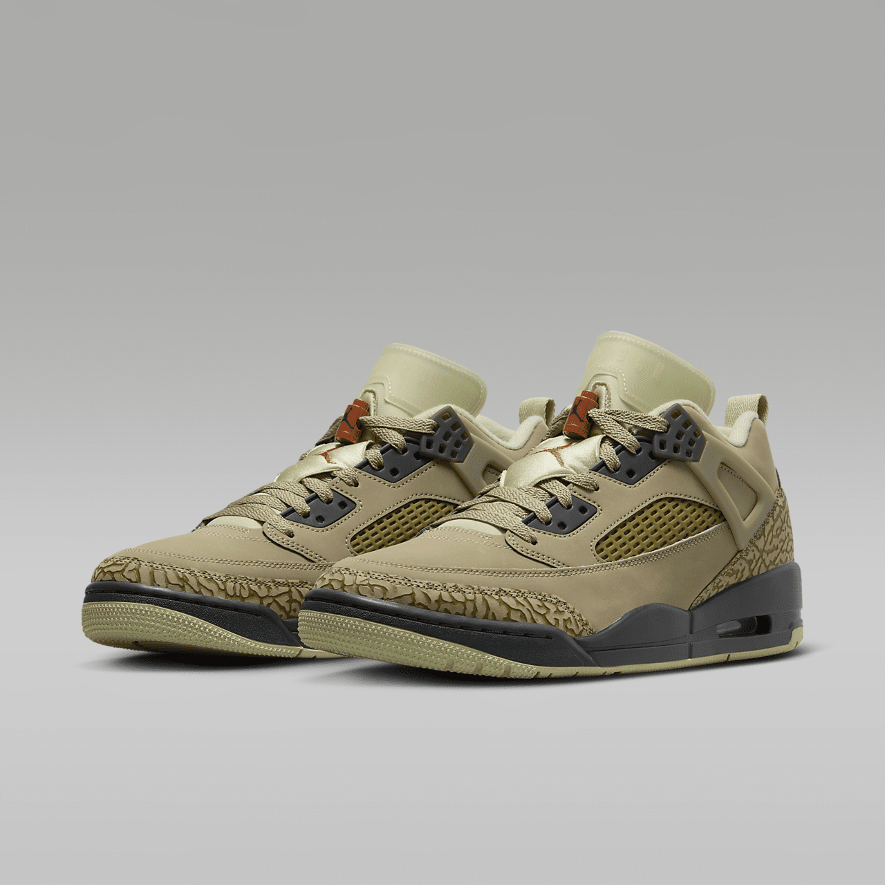 Nike Jordan Spizike Low sneaker Neutral Olive/Olive Aura/Dark Smoke Grey/Dark Russet