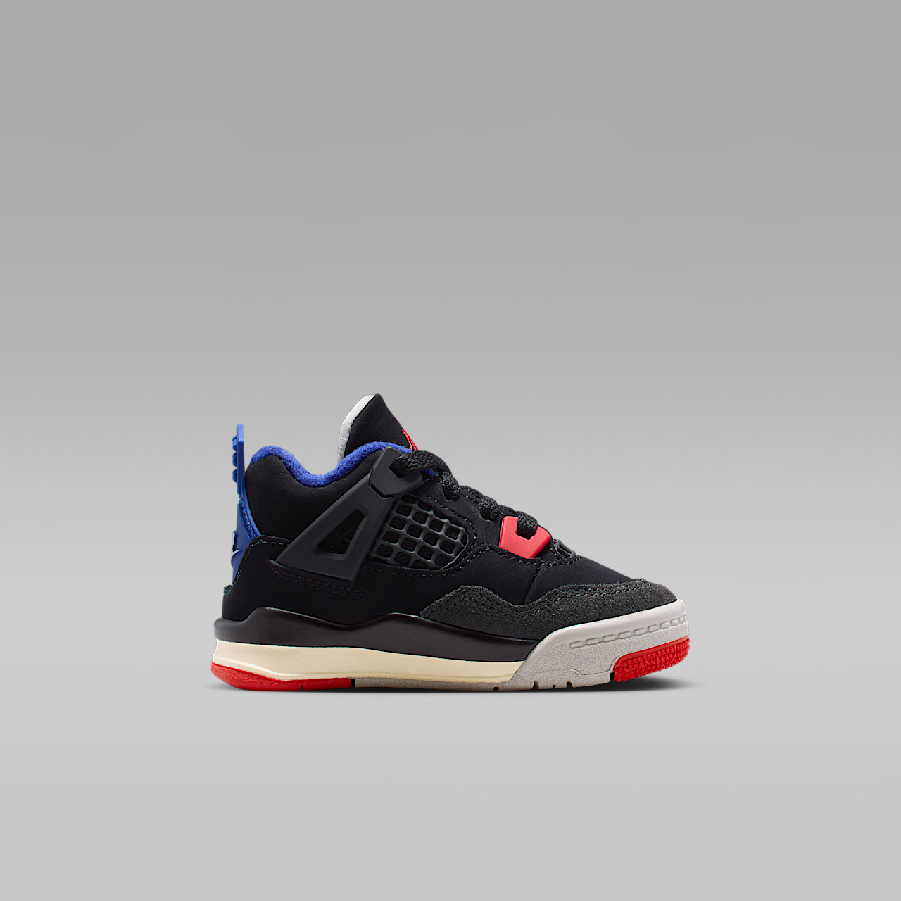 Nike  sneaker Zwart/Deep Royal Blue/Dark Smoke Grey/Fire Red