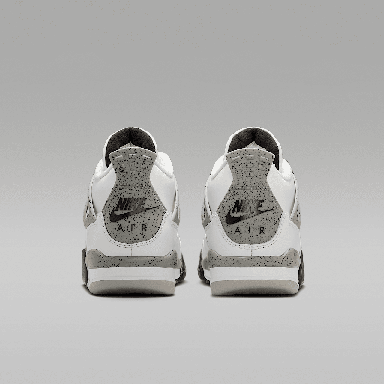 Nike Air Jordan sneaker Summit White/Cement Grey/Zwart/Fire Red