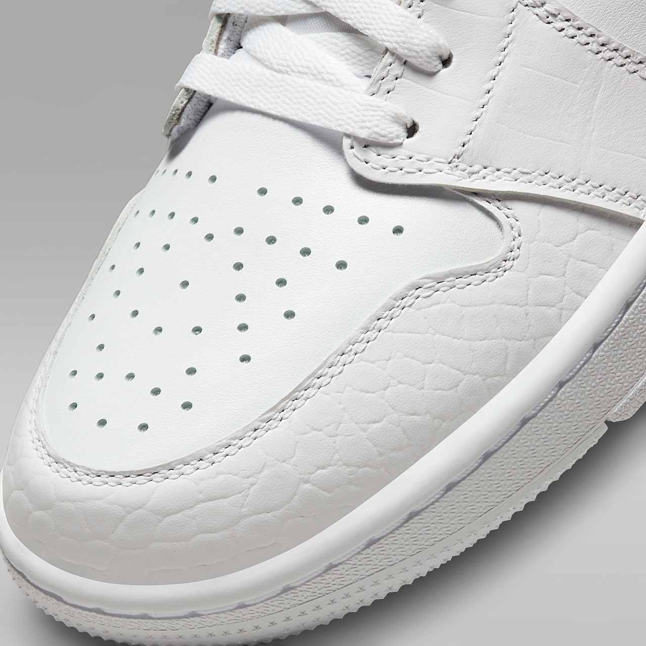 Nike Air Jordan 1 Low sneaker Wit/Pure Platinum/Wit