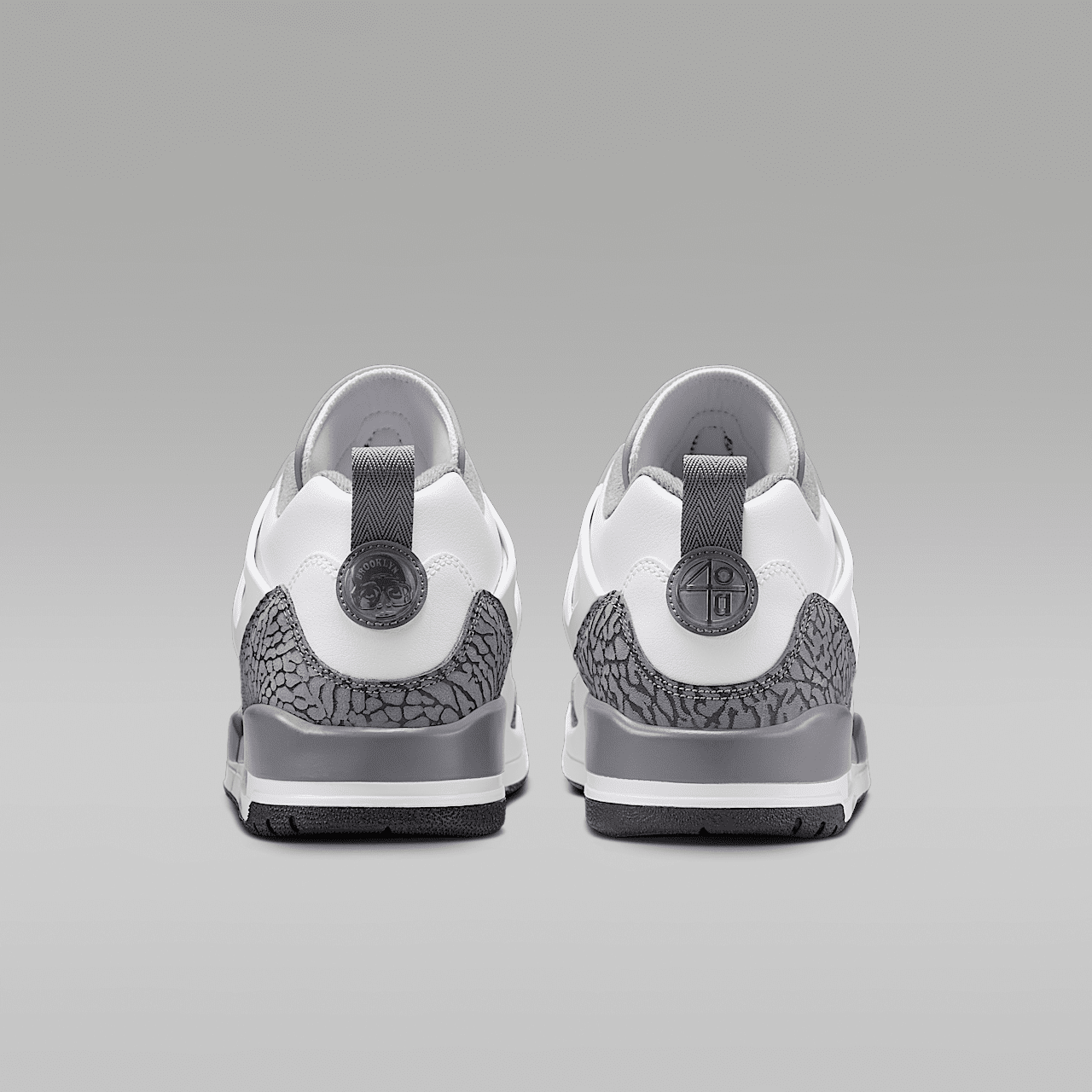 Nike Jordan Spizike Low sneaker Wit/Anthracite/Wolf Grey/Cool Grey