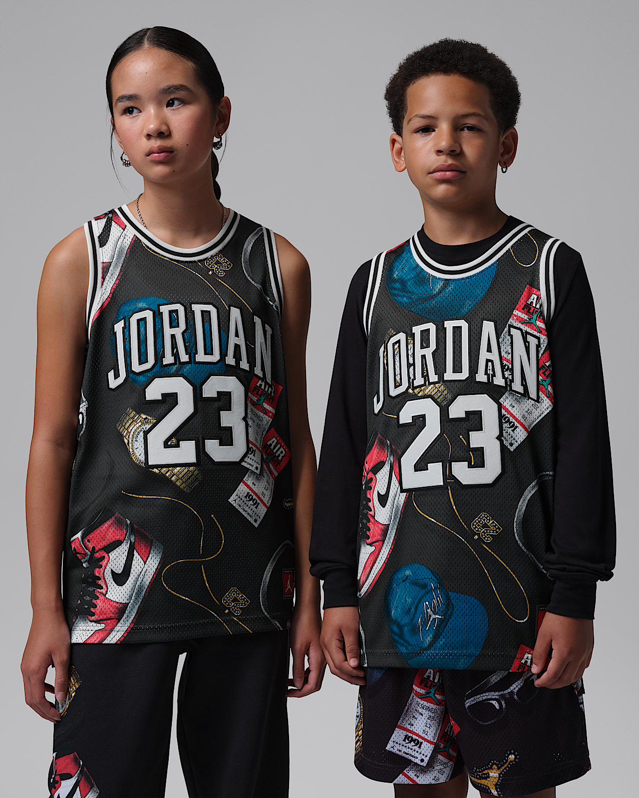 Детские джерси Jordan Big Kids' Printed 23 Jersey