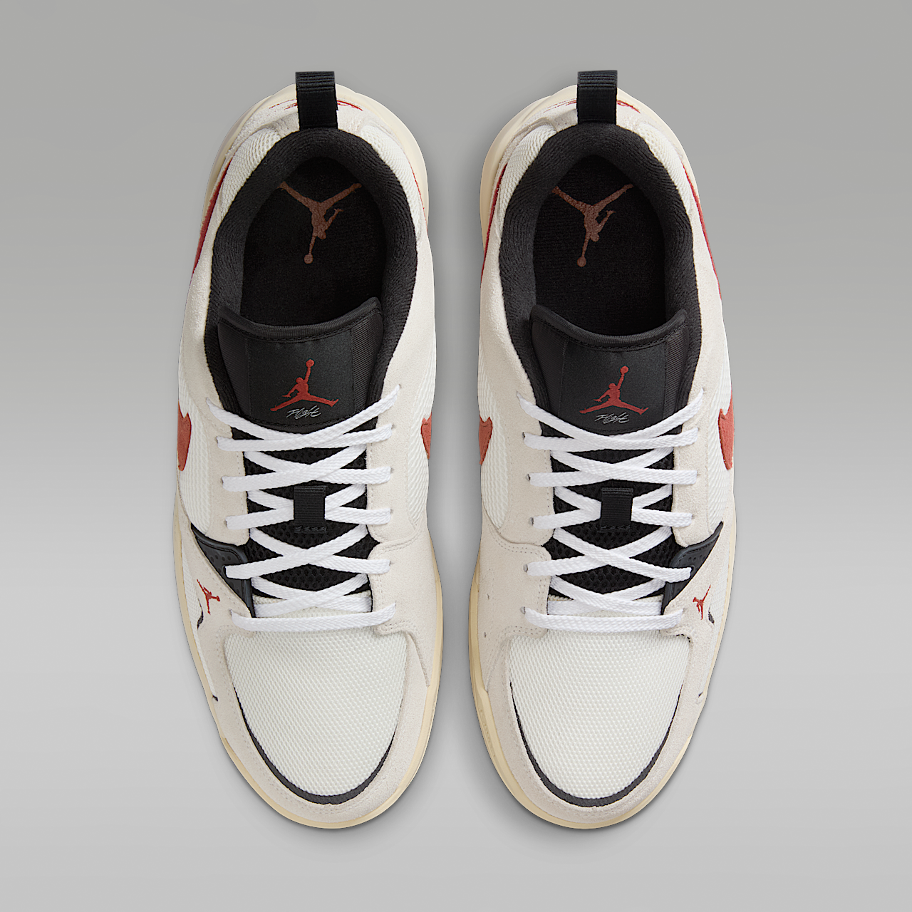 Nike  sneaker Sail/Zwart/Light Cream/Redstone