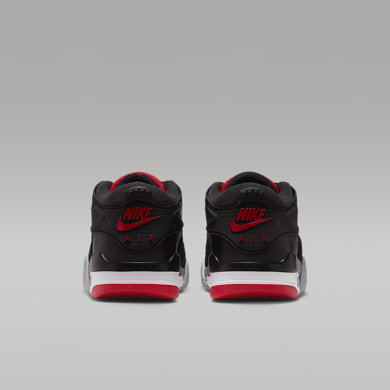 Nike Air Jordan 4 RM sneaker Zwart/Wolf Grey/Wit/Varsity Red