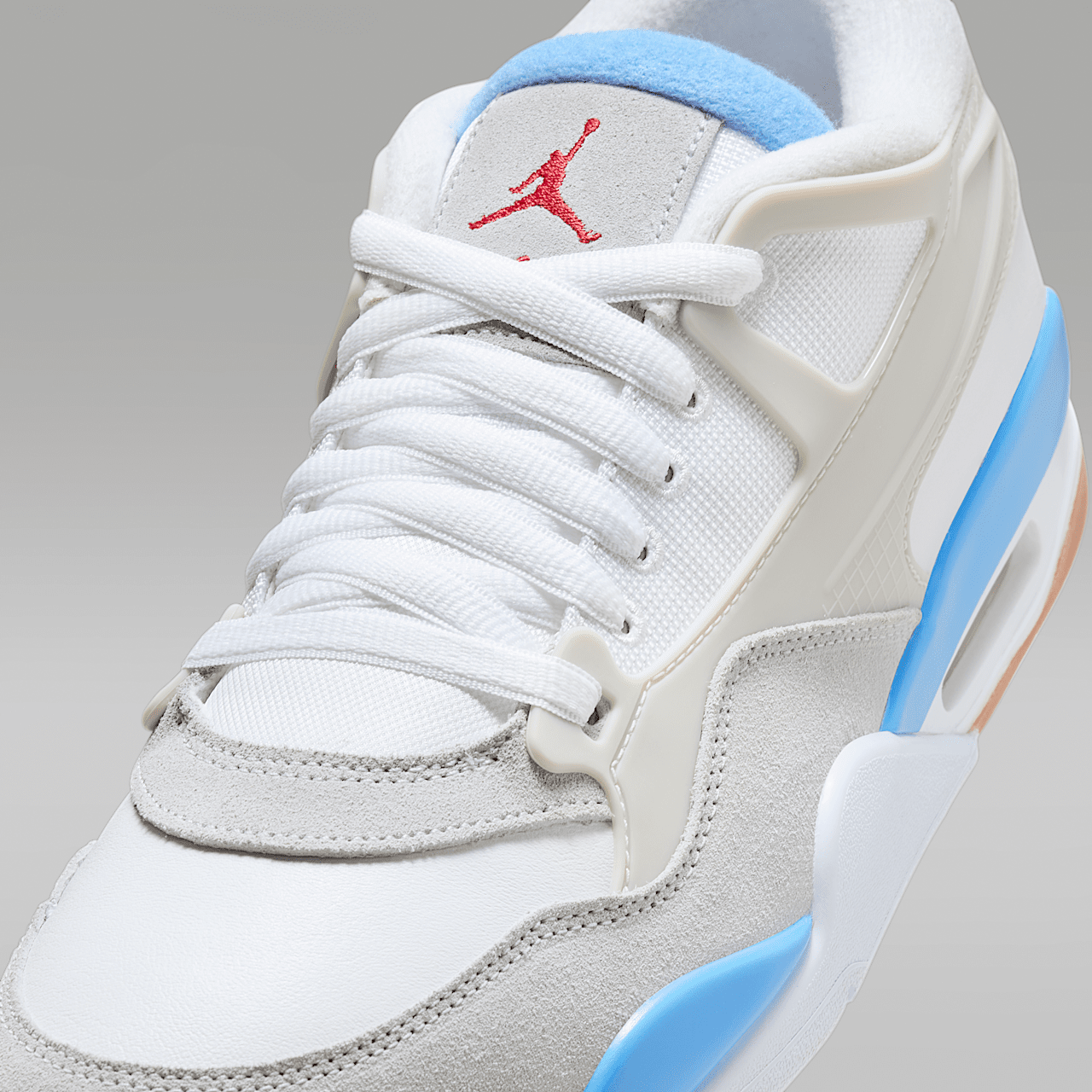 Nike Air Jordan 4 RM sneaker Wit/Wit/Neutral Grey
