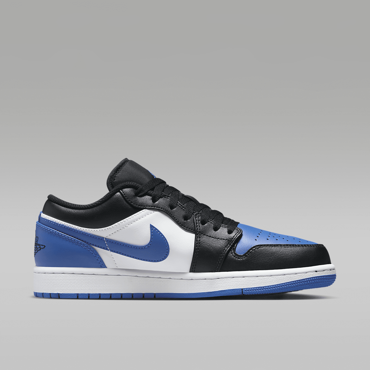 Nike Air Jordan 1 Low sneaker Wit/Zwart/Wit/Royal Blue