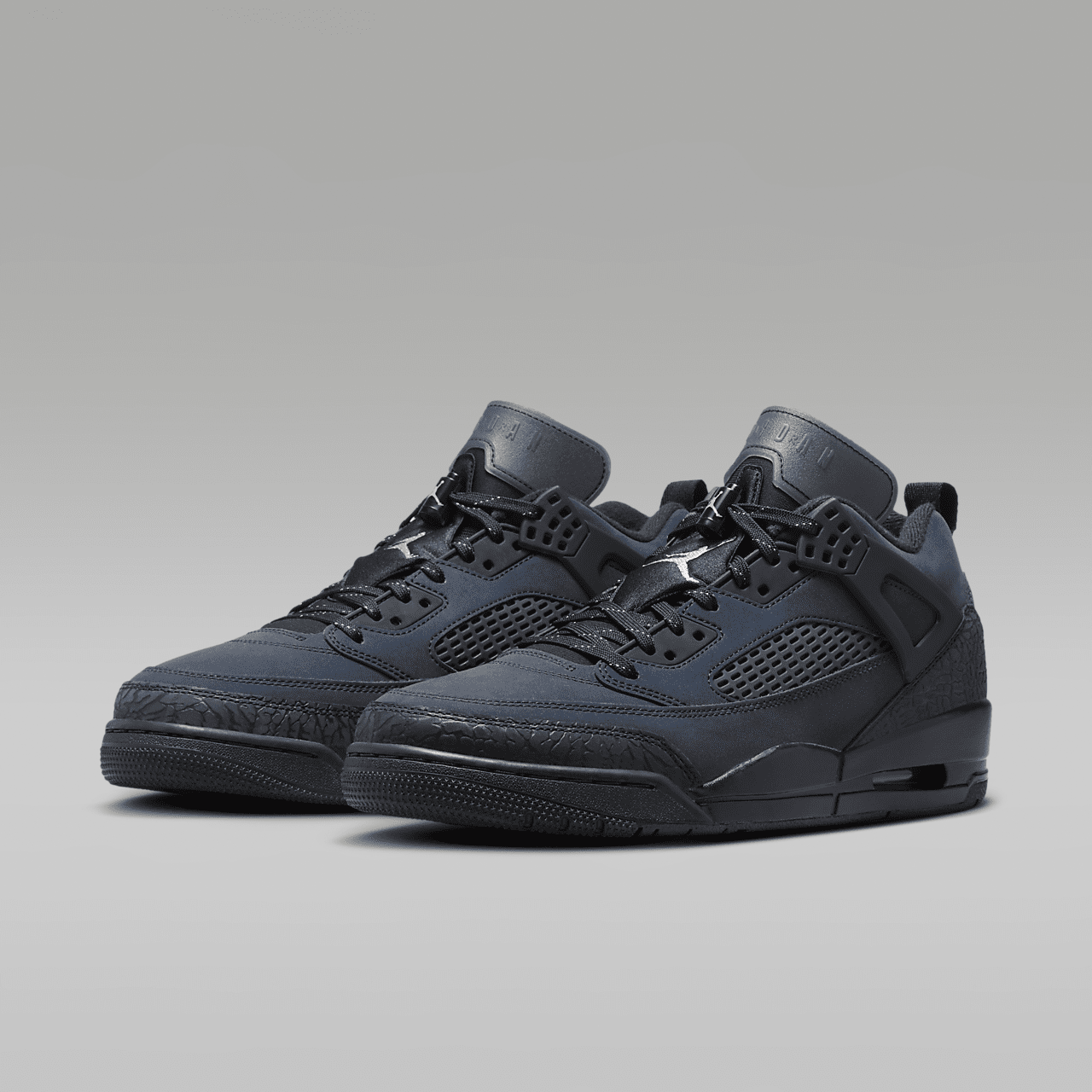 Nike Jordan Spizike Low sneaker Dark Obsidian/Light Violet Ore/Zwart/Anthracite