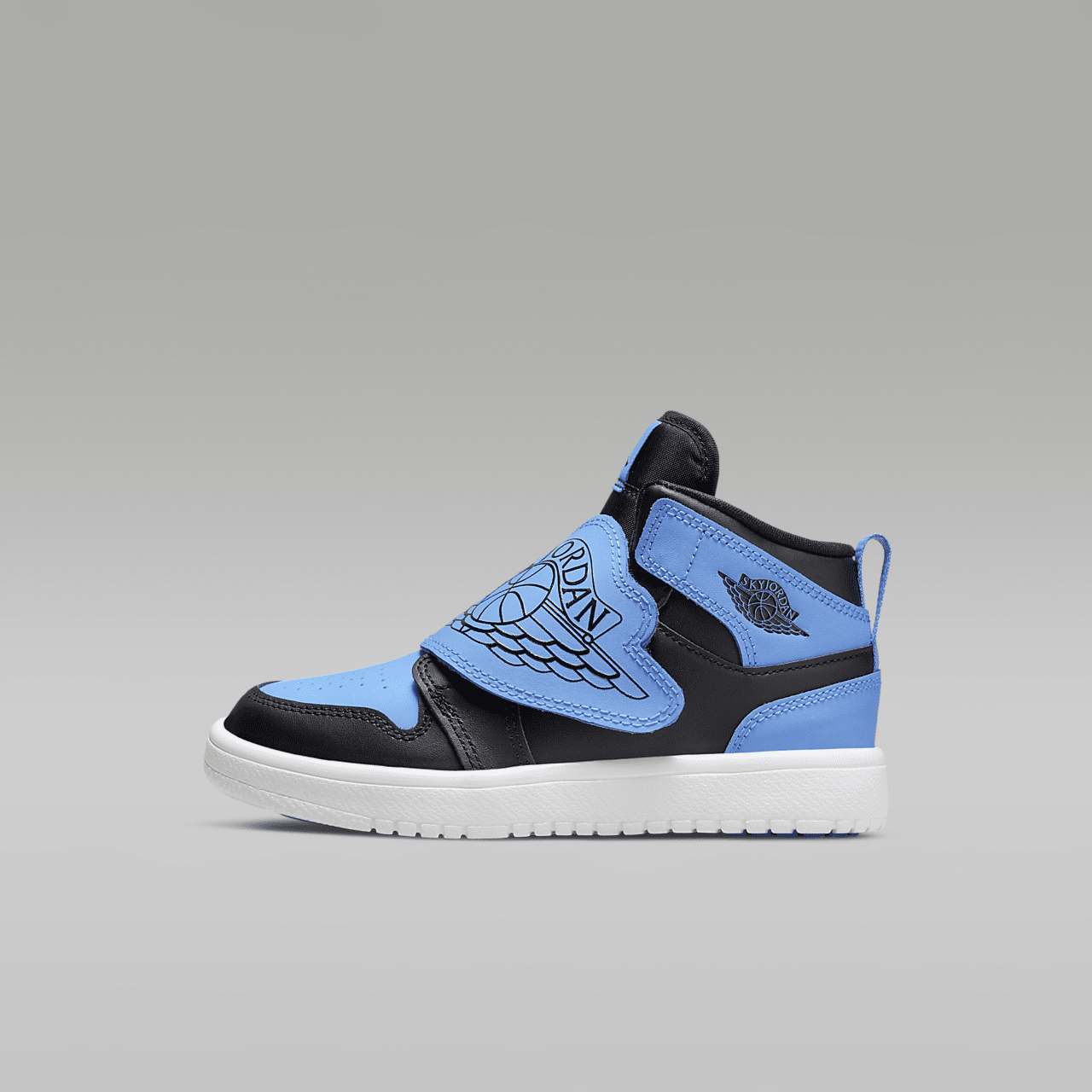 Nike  sneaker Zwart/Wit/University Blue