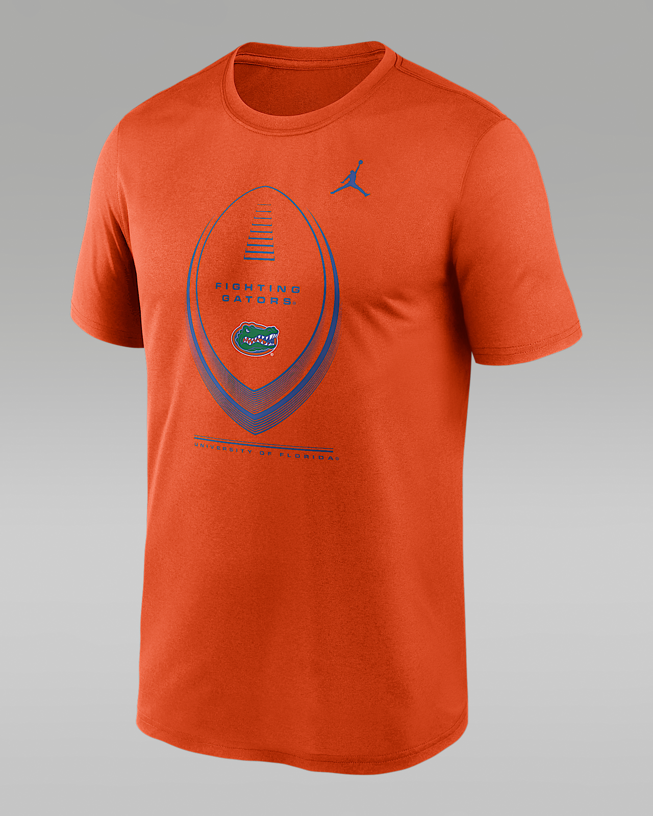 Мужская футболка Florida Primetime Football Icon Legend Jordan Brand Dri-FIT College для футбола