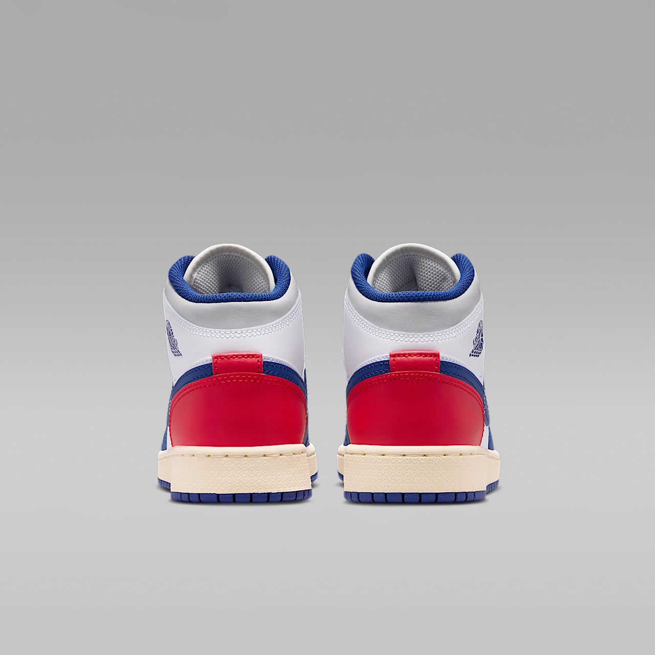 Nike Air Jordan sneaker Wit/University Red/Neutral Grey/Deep Royal Blue