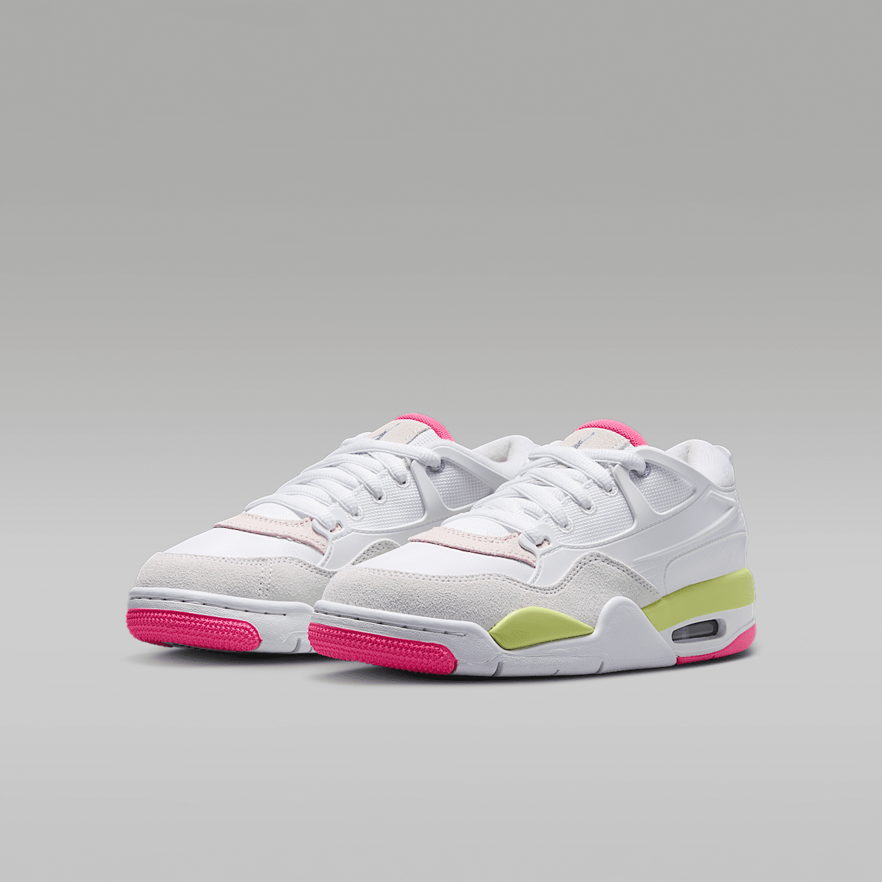 Nike Air Jordan sneaker Wit/Pink Foam/Summit White/Hyper Pink