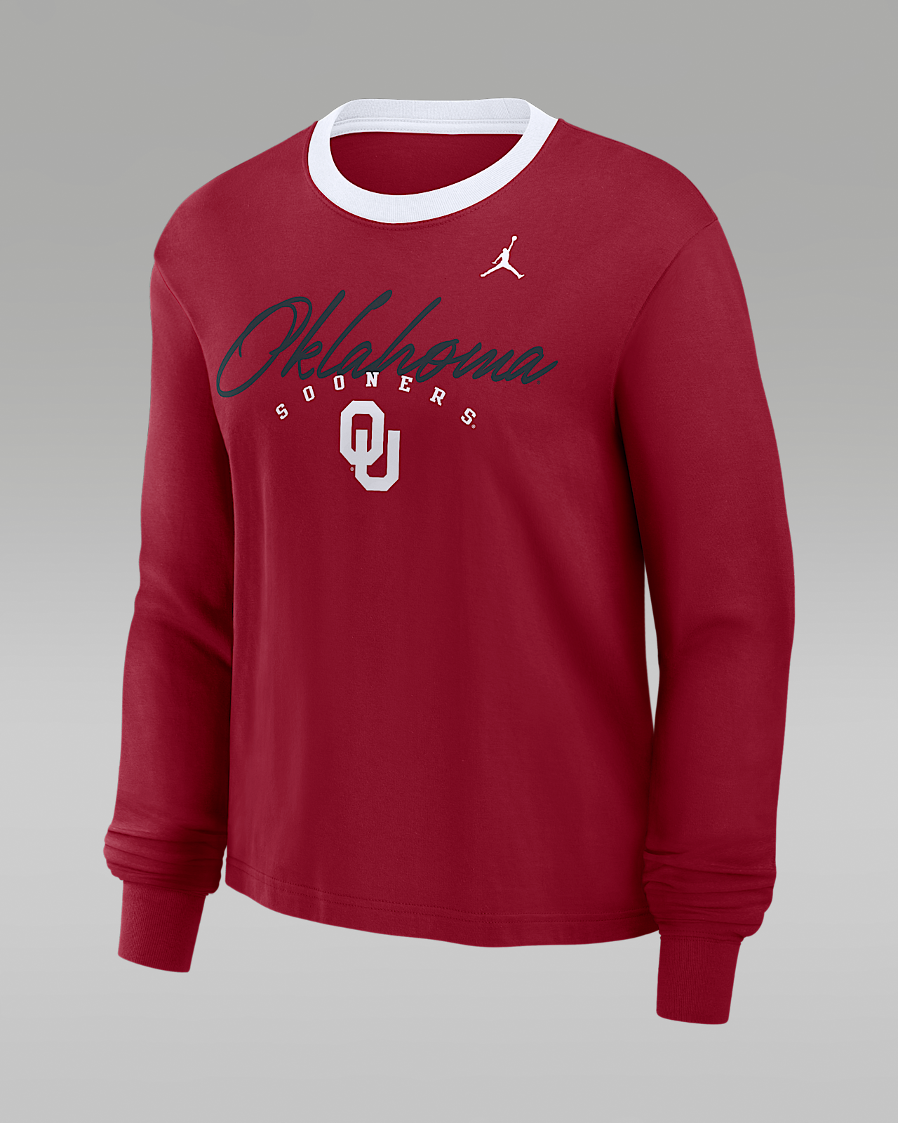 Женская футболка Oklahoma Legacy Jordan Brand College Long-Sleeve