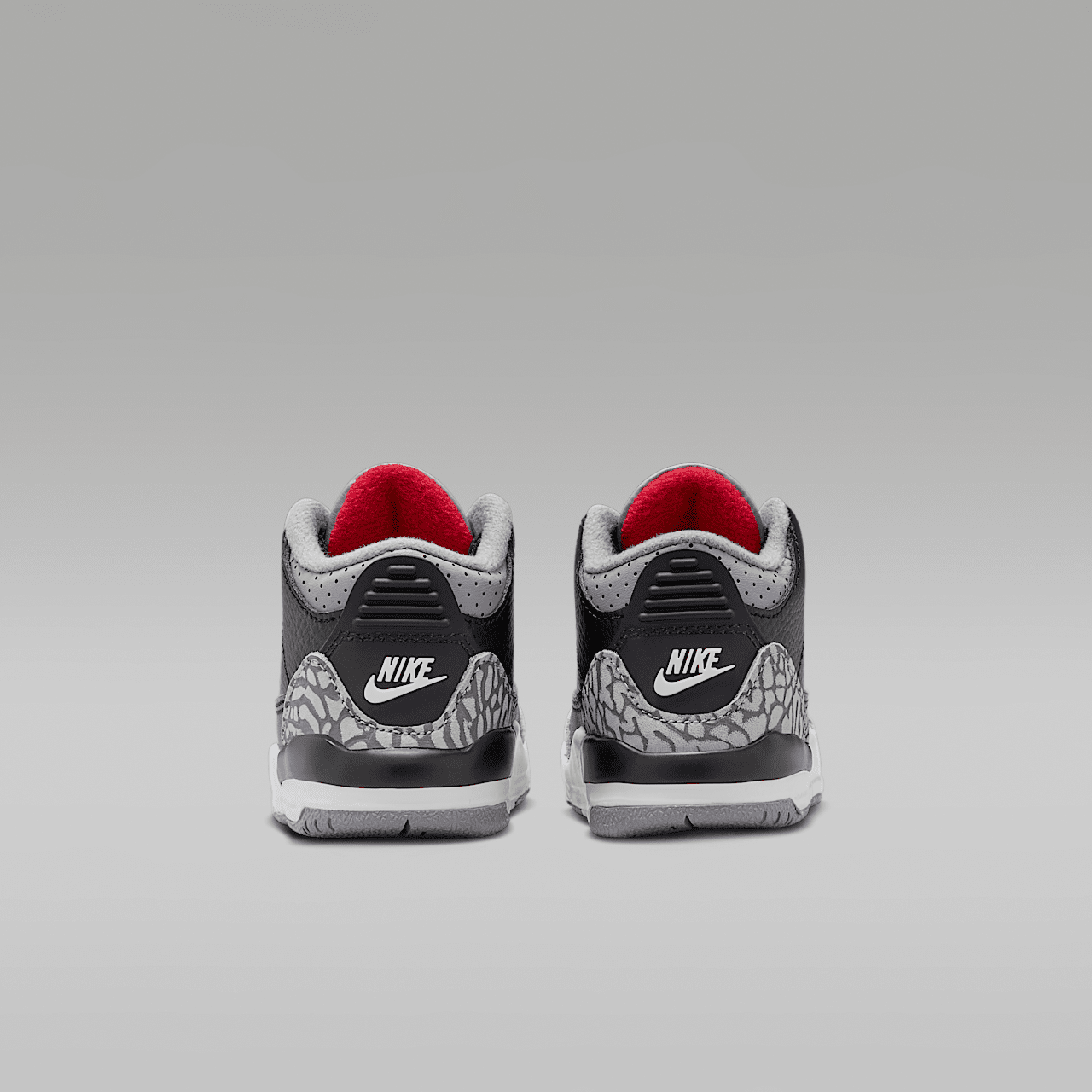 Nike  sneaker Zwart/Cement Grey/Summit White/Fire Red