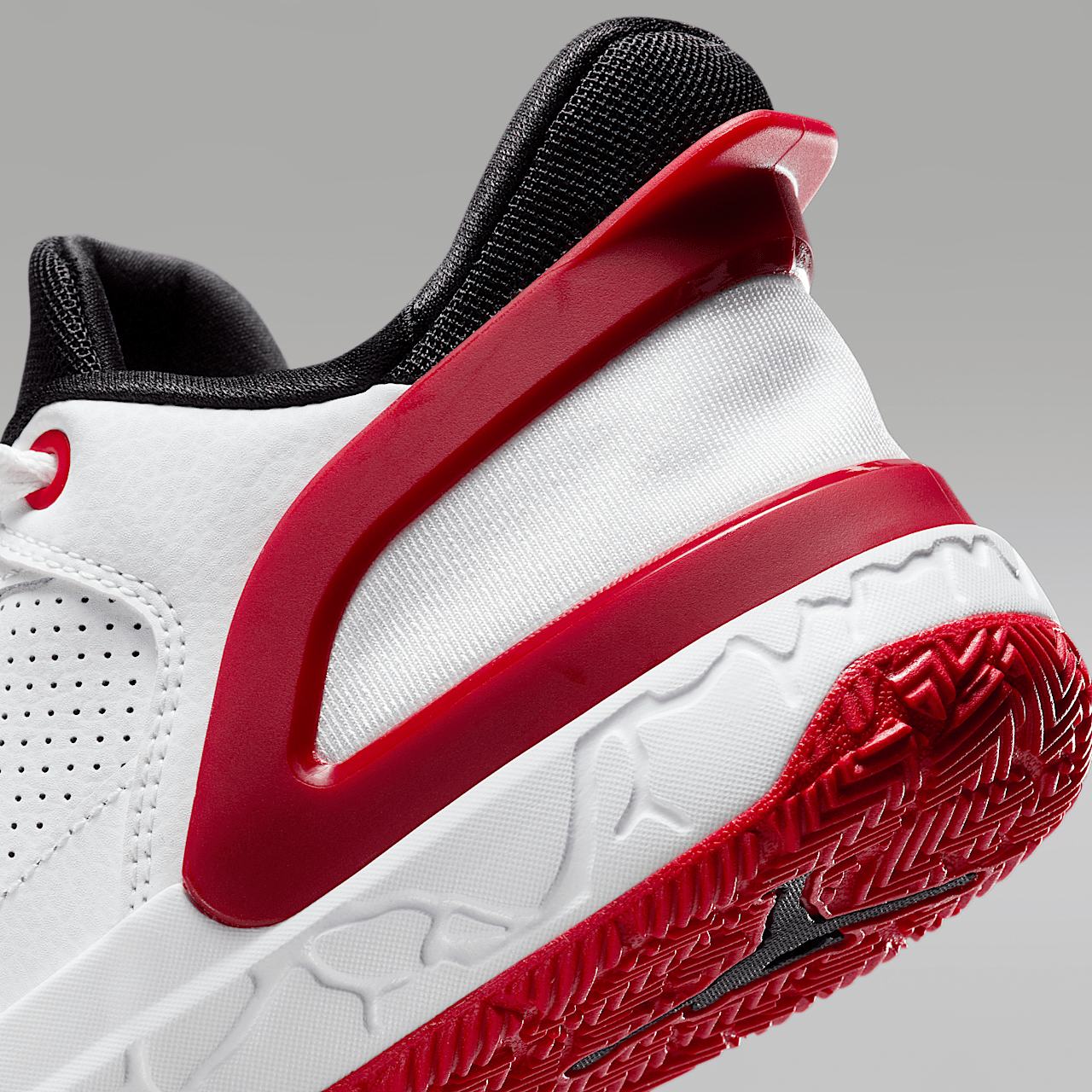 Nike  sneaker Wit/Zwart/Wolf Grey/University Red