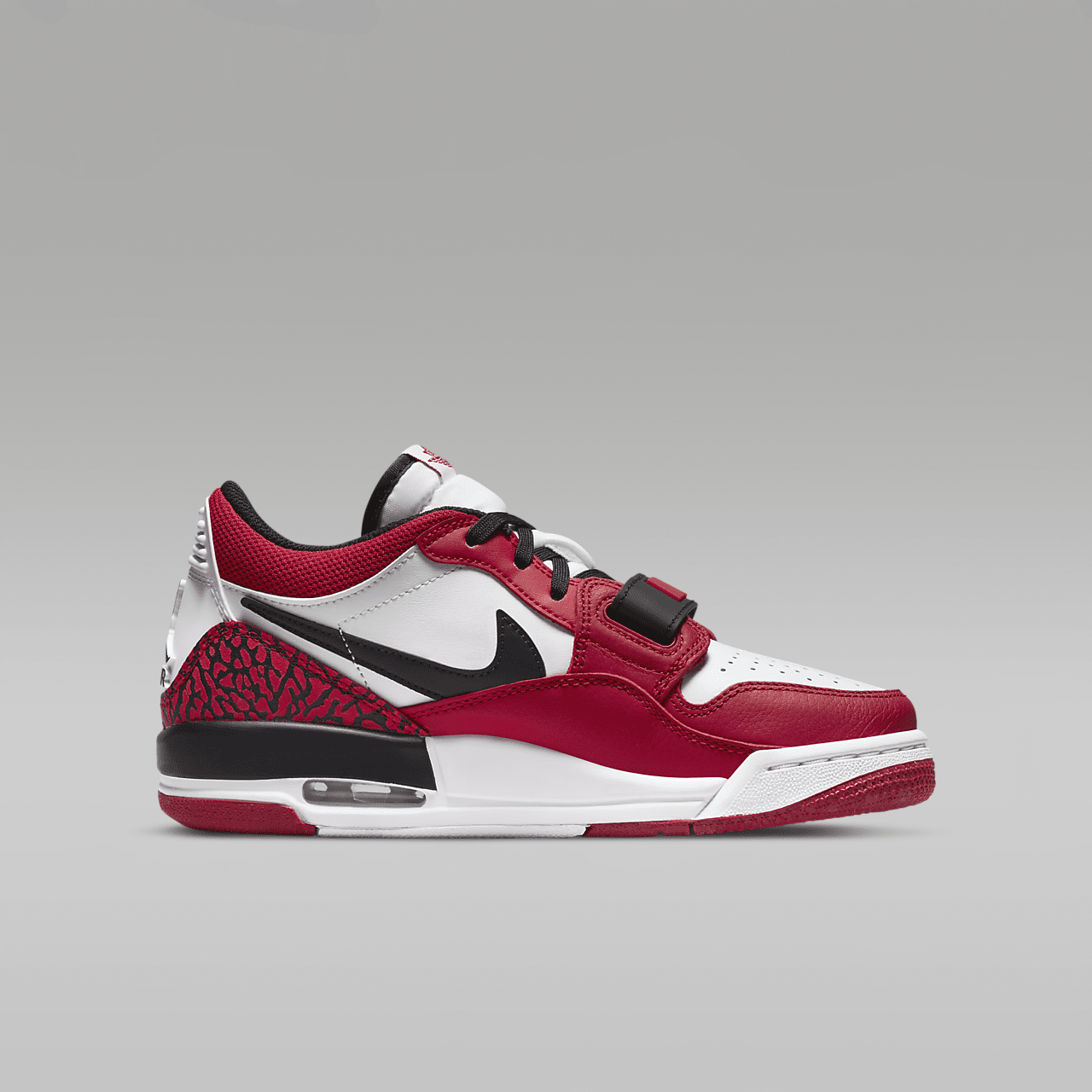 Nike Air Jordan Legacy sneaker Wit/Gym Red/Zwart