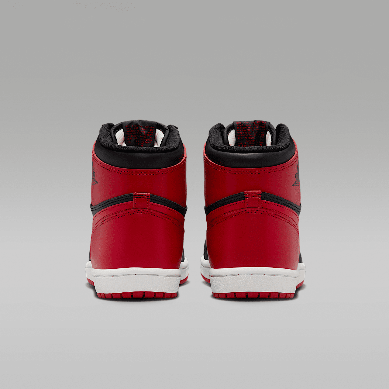 Nike Air Jordan 1 High sneaker Zwart/Wit/Varsity Red