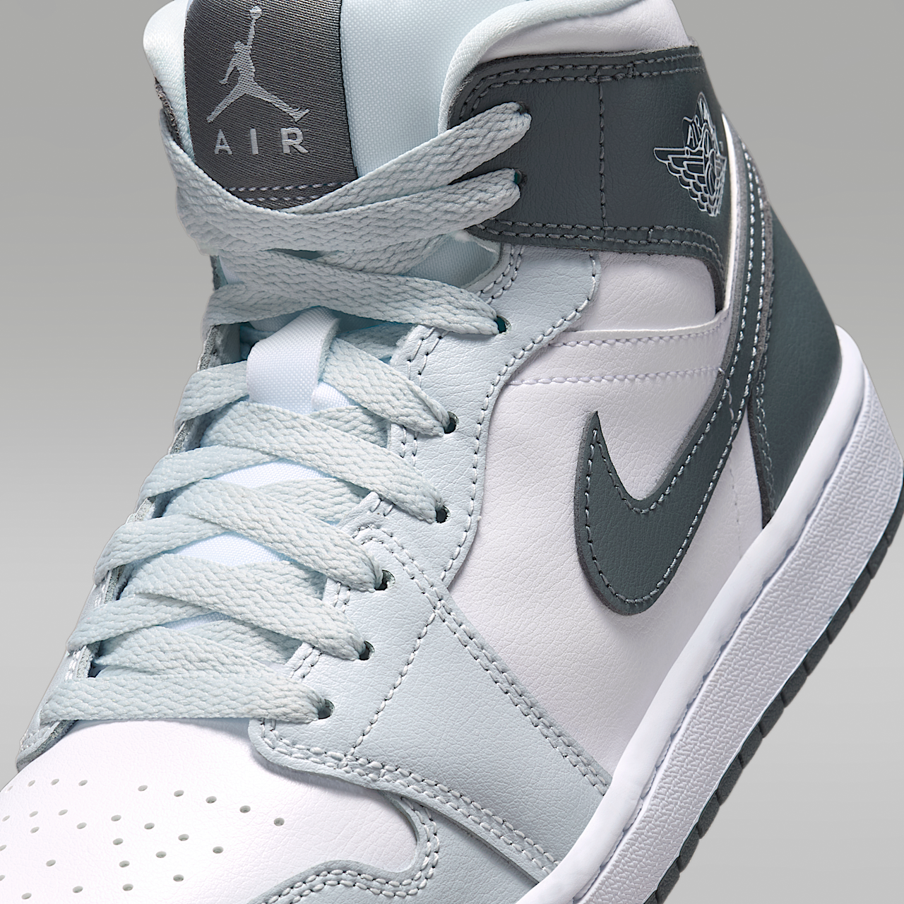 Nike Air Jordan sneaker Wit/Pure Platinum/Smoke Grey