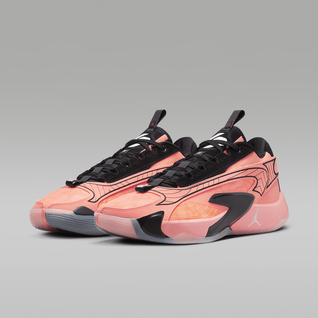 Nike  sneaker Bright Mango/Zwart/Barely Green