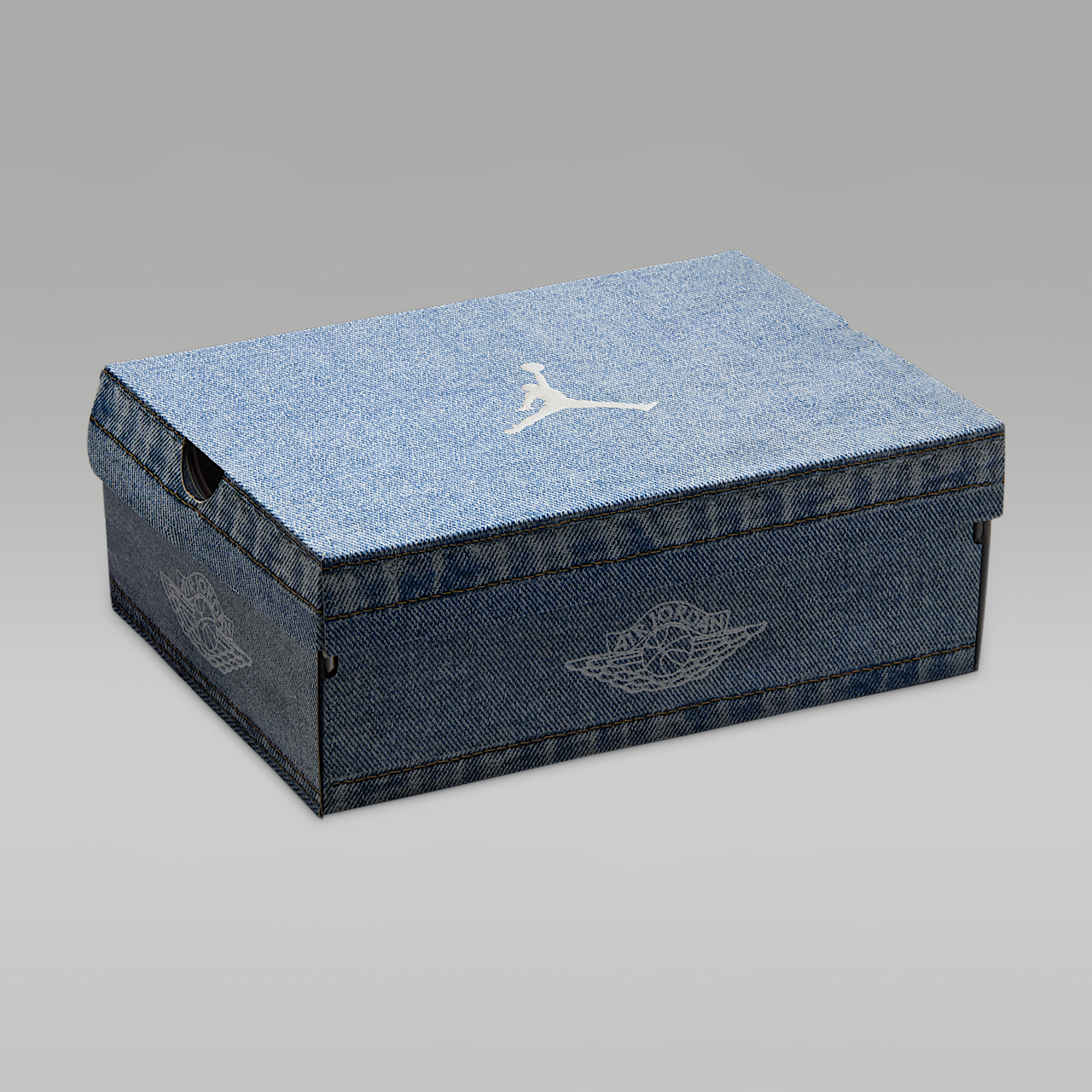 Nike Air Jordan sneaker Wit/Sail/Gum Light Brown/Worn Blue