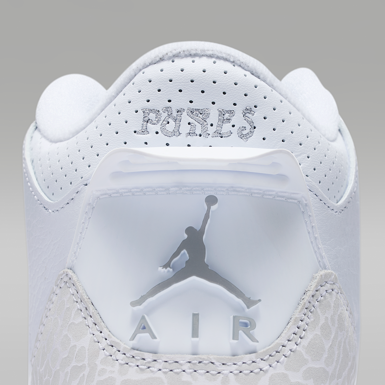 Nike Air Jordan sneaker Wit/Wit/Metallic Silver