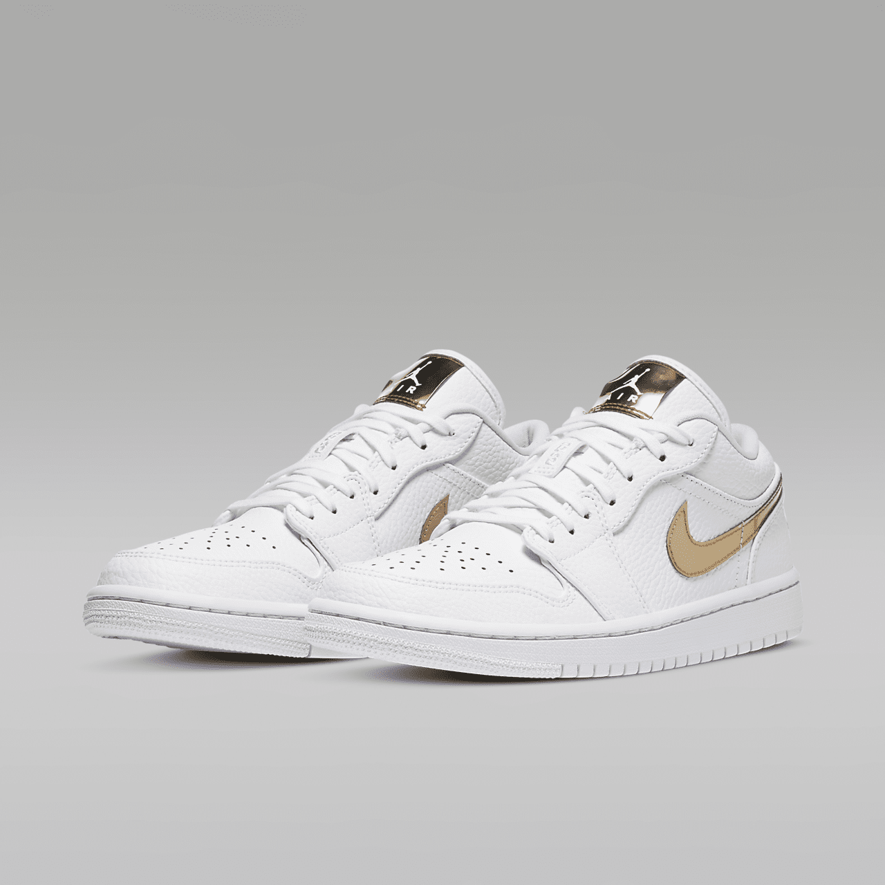 Nike Air Jordan 1 Low sneaker Wit/Wit/Metallic Gold