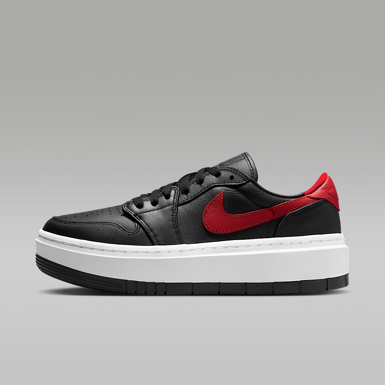 Nike Air Jordan 1 sneaker Zwart/Wit/Gym Red