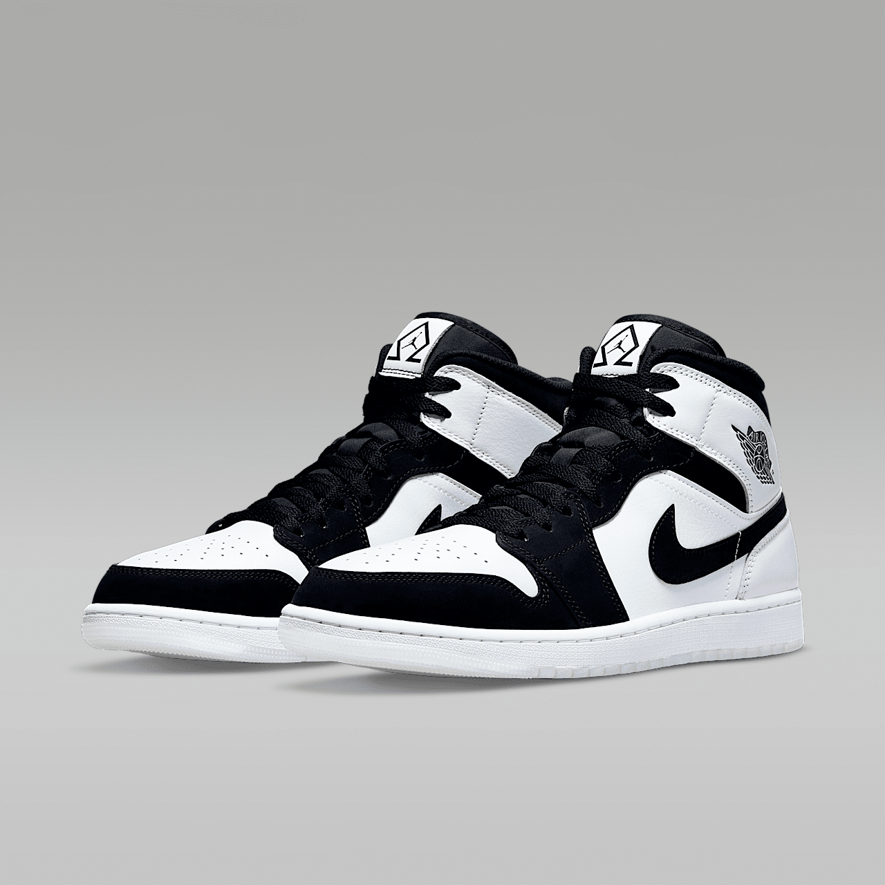 Nike Air Jordan 1 Mid sneaker Wit/Meerkleurig/Zwart