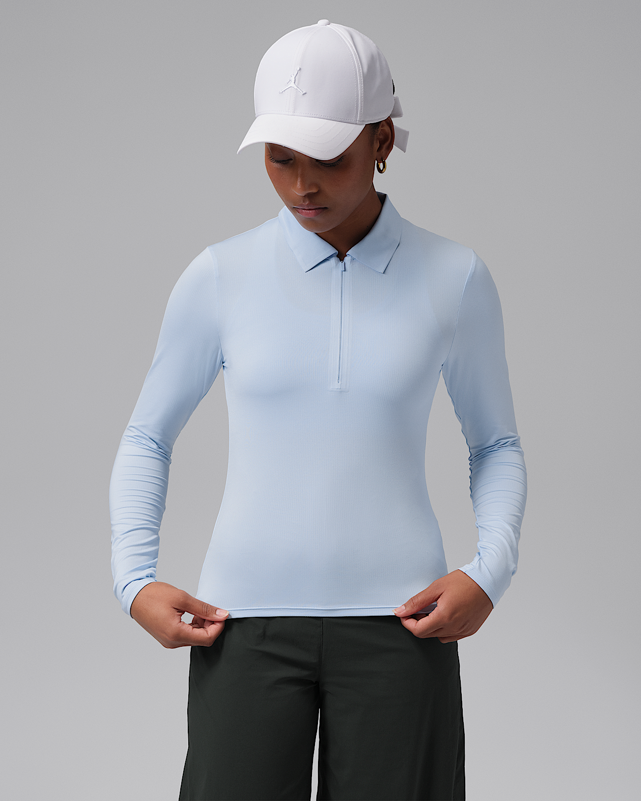 Женские  Jordan Dri-FIT Long-Sleeve Golf Polo