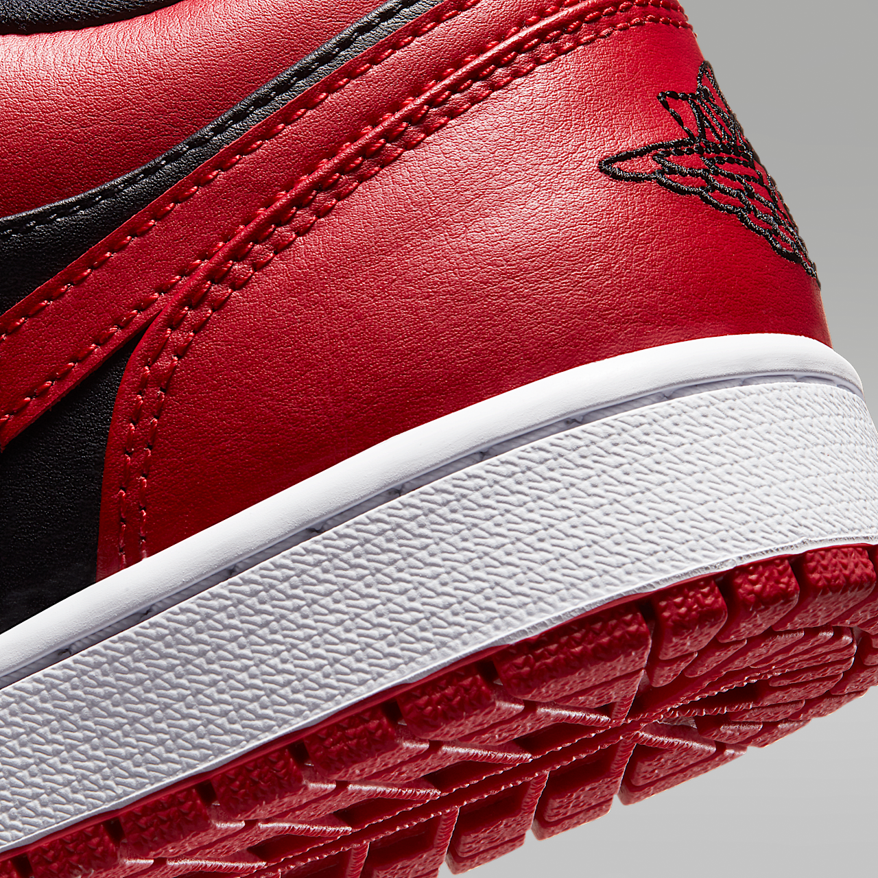 Nike Air Jordan 1 Low sneaker Gym Red/Wit/Zwart