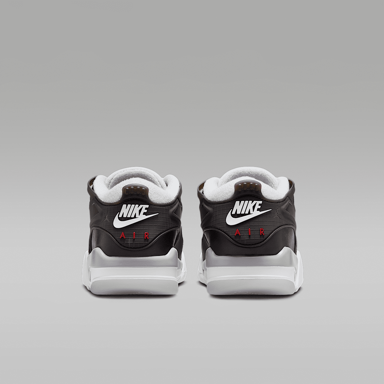 Nike Air Jordan 4 RM sneaker Zwart/Wolf Grey/Wit/Fire Red