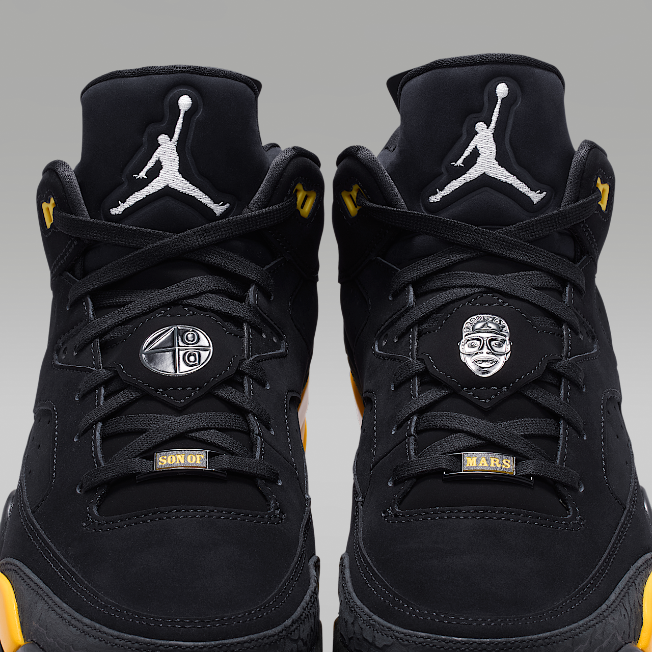Nike  sneaker Zwart/Tour Yellow/Dark Smoke Grey/Wit