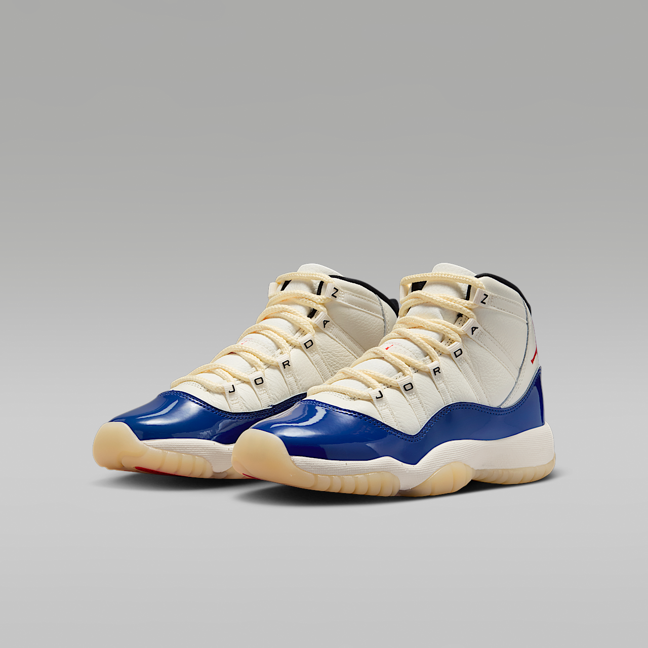 Nike Air Jordan 1 sneaker Deep Royal Blue/Sail/Zwart/Fire Red