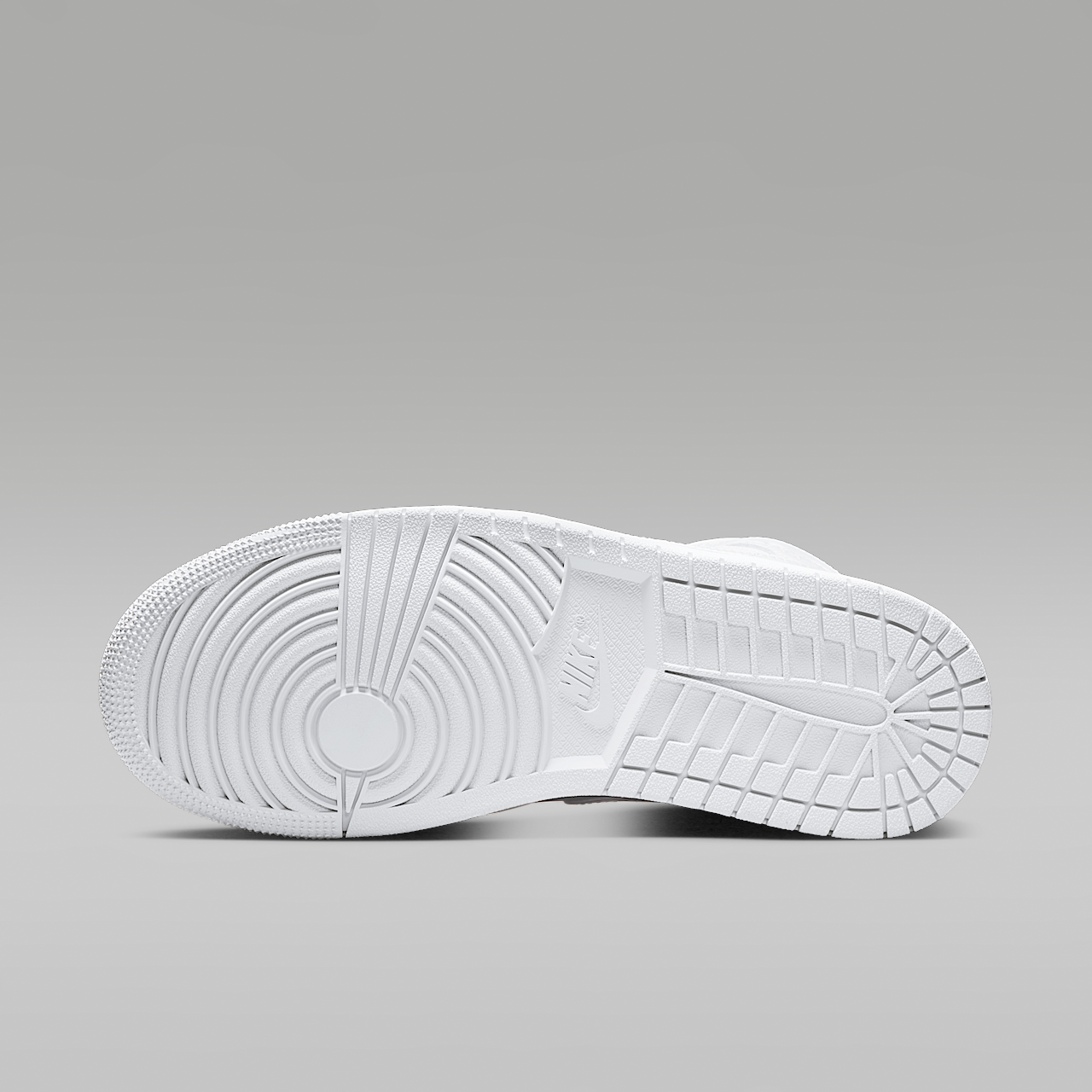 Nike Air Jordan 1 Mid sneaker Wit/Wit/Wit