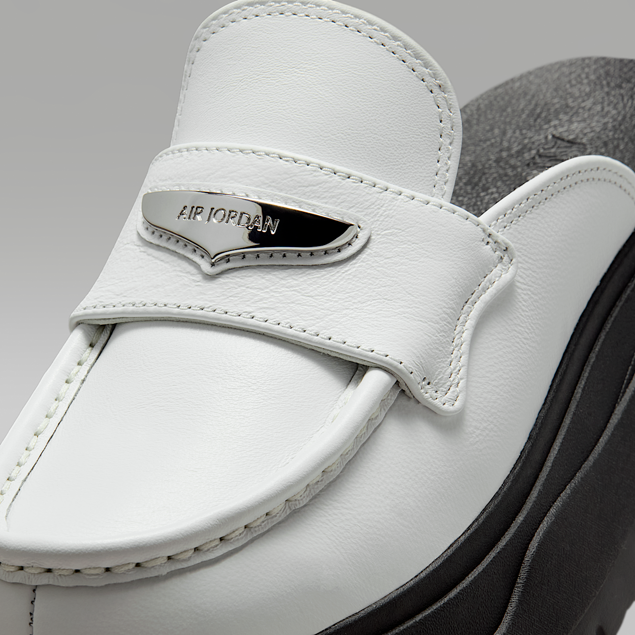 Nike Air Jordan sneaker Summit White/Zwart/Metallic Silver