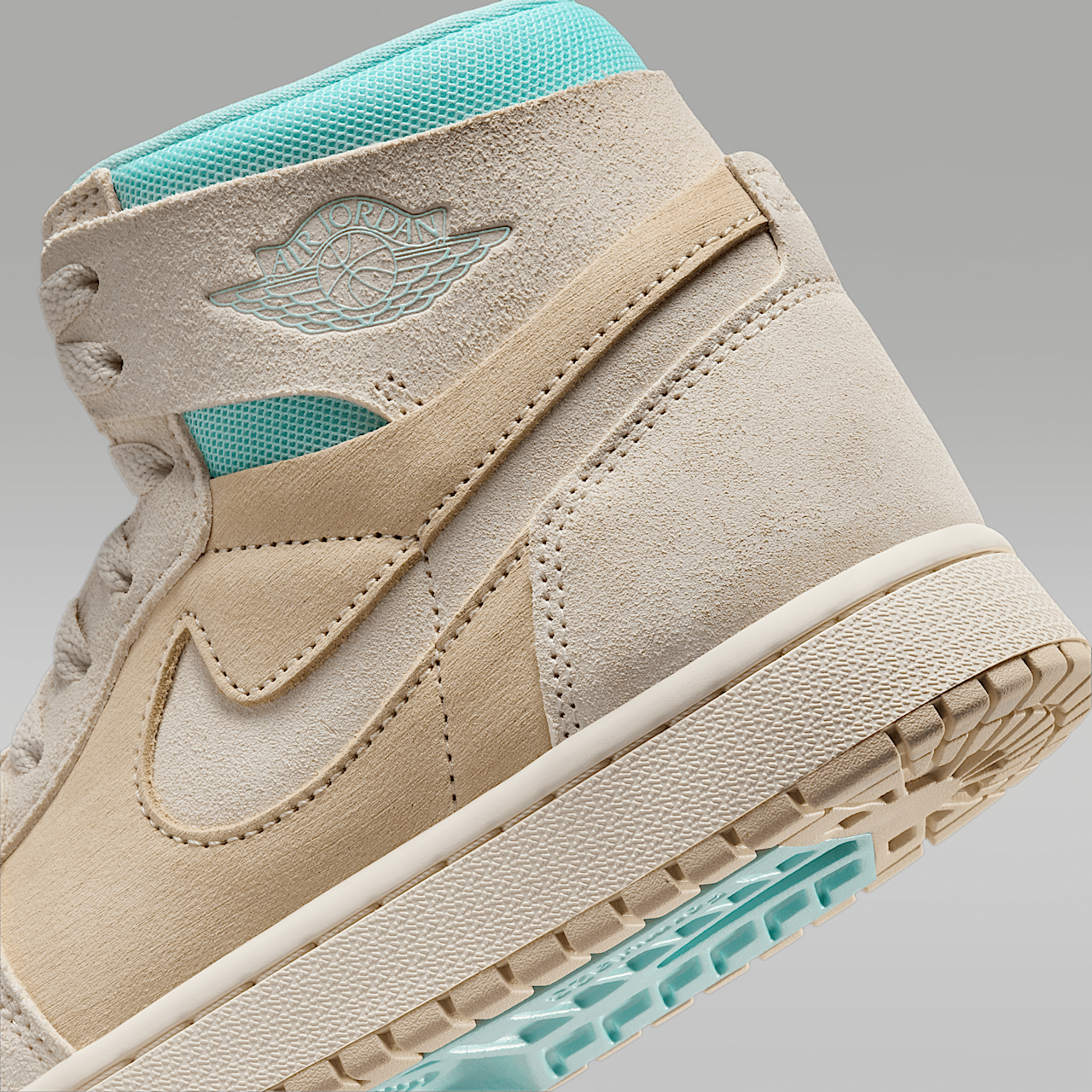 Nike Air Jordan 1 Zoom sneaker Coconut Milk/Light Dew/Sail/Legend Light Brown