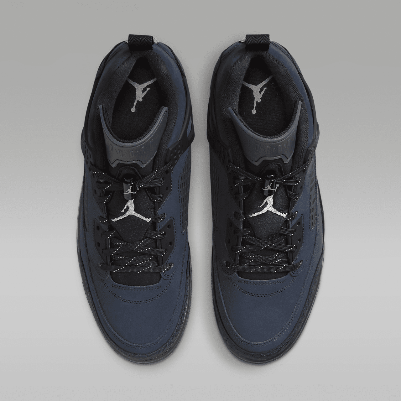 Nike Jordan Spizike Low sneaker Dark Obsidian/Light Violet Ore/Zwart/Anthracite