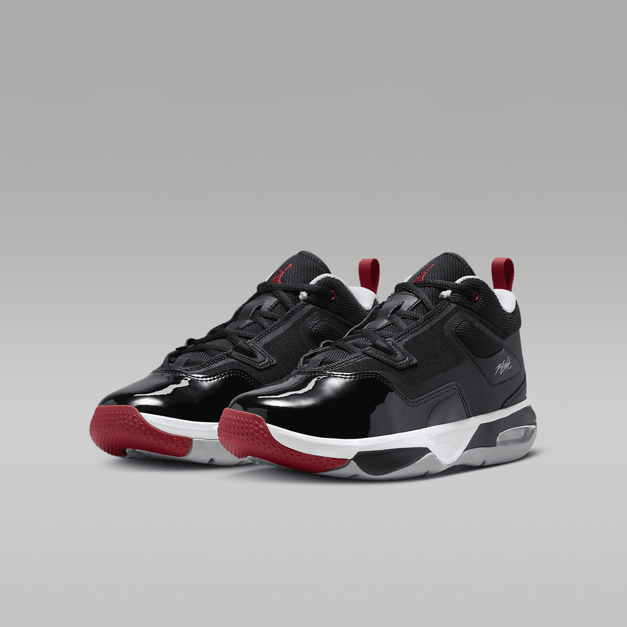 Nike  sneaker Zwart/Wit/Wolf Grey/Varsity Red
