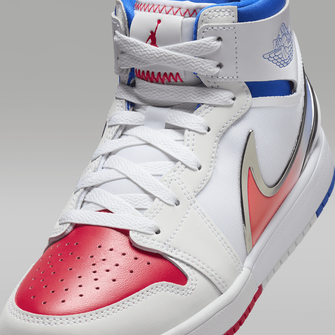 Nike  sneaker Wit/Racer Blue/Siren Red