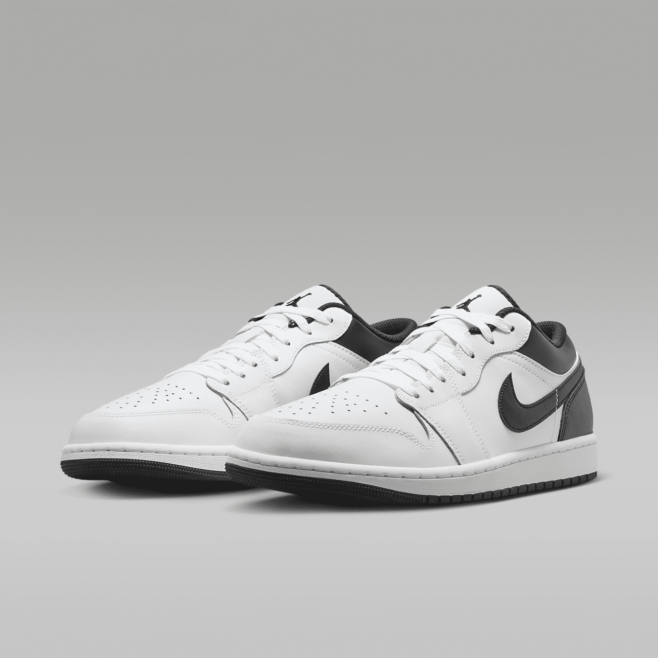 Nike Air Jordan 1 Low sneaker Wit/Wit/Zwart
